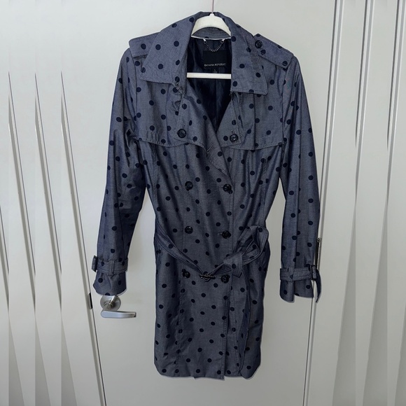 Polka dot trench coat - Picture 1 of 5